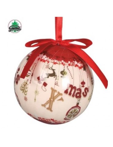 BLISTER 6 BOLAS DECO.X-MAS 60MM 28007