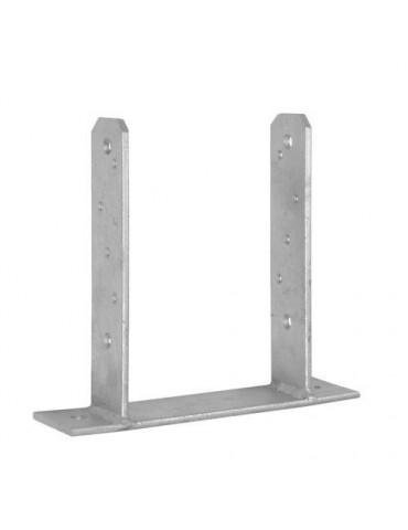 ANCLAJE EN FORMA T PARA POSTES 7X7CM. 71X200X160MM