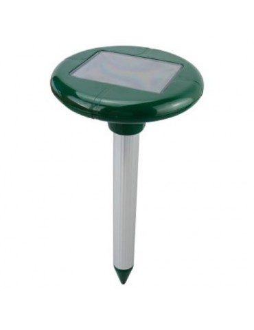 AHUYENTADOR SOLAR LED Y VIBRACION PARA TOPOS B2514