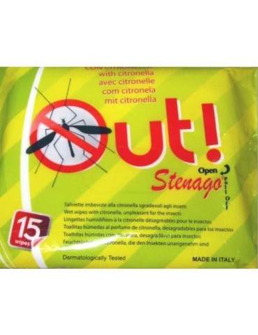 TOALLITAS ANTIMOSQUITOS 15 UD. 168