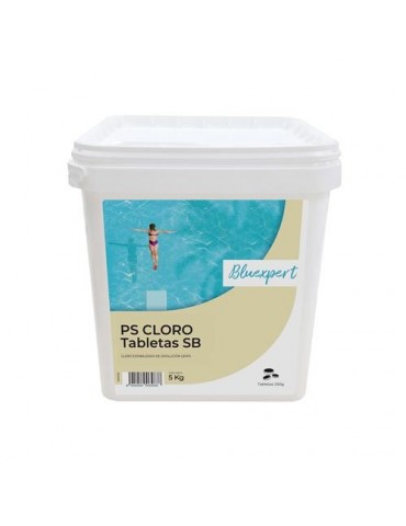 CLORO LENTO TABLETA 250GR. 5KG. BLUEXPERT BN1705