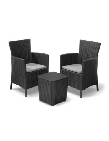 SET IOWA BALCONY GRAFITO  223929