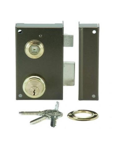 CERRADURA SOBREPONER 56B 60MM HE IZQ REDONDO