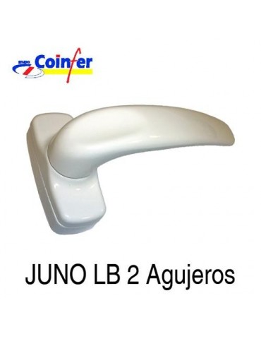 JUEGO MANILLAS JUNO 2 AGUJEROS BLANCO 3280/2B