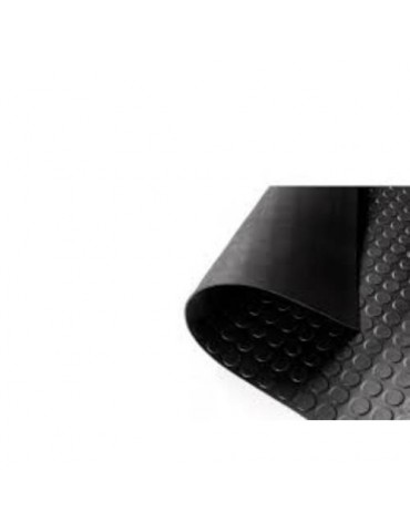PAVIMENTO CIRCULOS NEGRO CAUCHO 1X10M