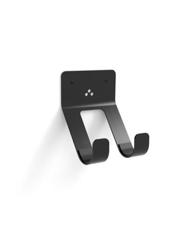 SOPORTE FIJO PARED PATINETE NEGRO MATE ACERO