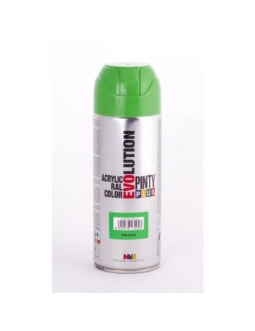 PINTURA SPRAY PINTY PLUS VERDE BRILL.RAL6018 520ML