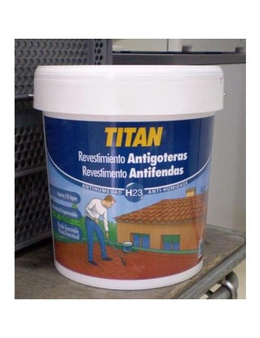 TITAN ANTIGOTERAS 03E 15 L. ROJO 2606