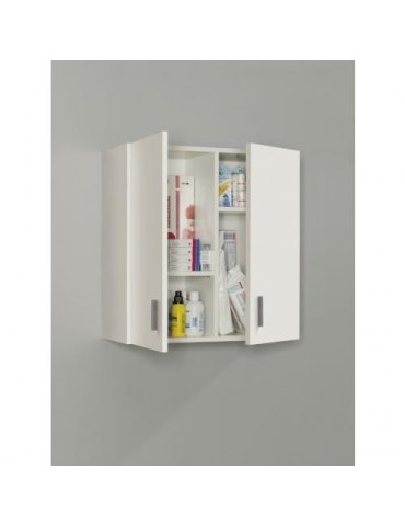 ARMARIO MULTIUSOS COLGAR 2 PUERTAS BLANCO 005148O