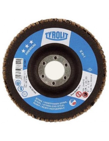 DISCO LAMINAS ACERO/INOXIDABLE 125X22 ZA40-B