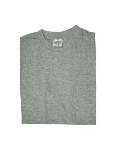 CAMISETA CON BOLSILLO GRIS 633 XXL