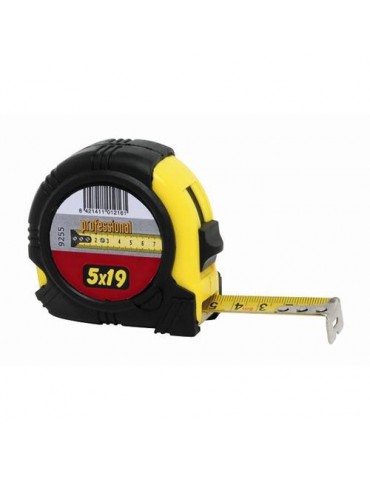FLEXOMETRO GOMA CON FRENO 5 M. 9255