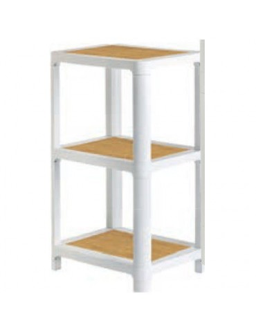 ESTANTERIA RECTANGULAR KLAR BAMBOO PINT 3 S 12140