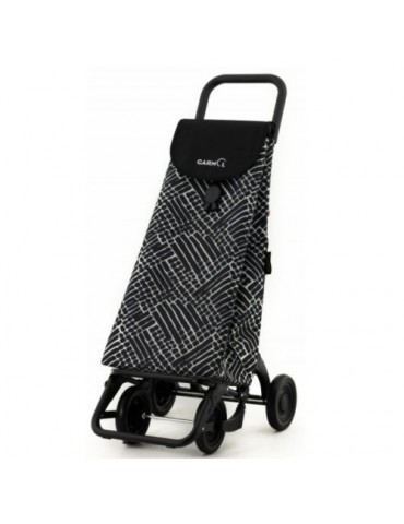 CARRO COMPRA G4P BLOCK NEGRO 55L. PLEGABLE