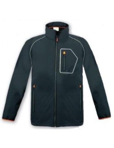 CHAQUETA SOFTSHELL ELITE BICOLOR L4000 - TALLA M