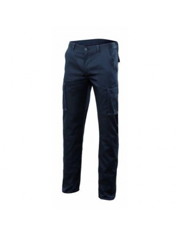 PANTALON ALGODON/FIBRA/POLIESTER STRETCH NEGRO T38