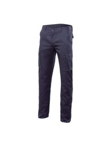 PANTALON ALGODON/FIBRA/POLIESTER STRETCH MARINO 46