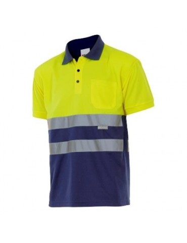 POLO BICOLOR ALTA VISIBILIDAD M/CORTA 173 70 T-  L