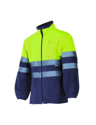 CHAQUETA POLAR BICOLOR A.V. 183 70 T-2XL