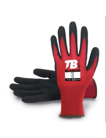 GUANTE POLIESTER S/COSTURAS ROJO 700RMF TOUCH-10