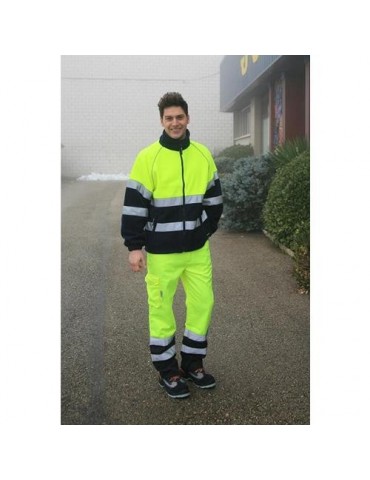 FORRO POLAR ALTA VISIBILIDAD ANDES HV772 XL