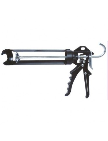 PISTOLA SILICONA GIRATORIA METALICA 310ML. 013C