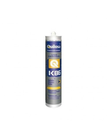 SILICONA ORBASIL K86/300 ML. BLANCA 1853
