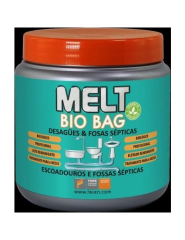 TRATAMIENTO BIOLOGICO FOSA SEPTICA MELT BIO BAG