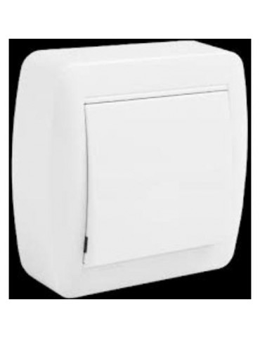 PULSADOR SUPERFICIE BLANCO 10A 250V MUR05U