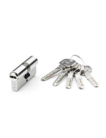 CILINDRO SEGURIDAD 30X50 NIQUEL DOBLE EMBRAGUE YL6