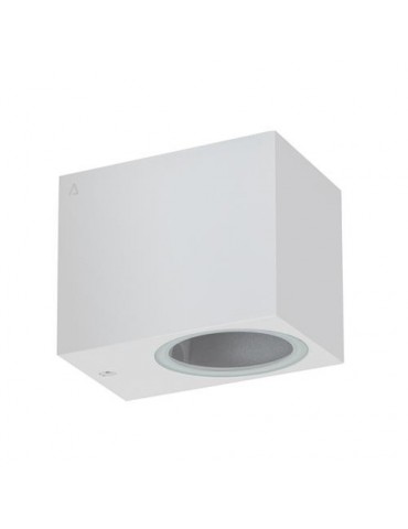 APLIQUE DE PARED 1XGU10 100MM IP54 BLANCO