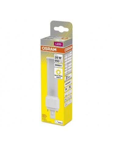 LAMPARA LED DULUX D26 EM 9W 830 G24D-3 CALIDA