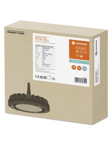 CAMPANA COMPACT 83W 6500 IP65 10000LUM