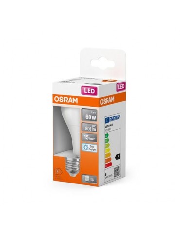 BOMBILLA LED STANDAR 8.5W/865 E27 FRIA