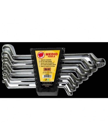 SET 8 LLAVES ACODADAS 6X7 - 20X22 8008