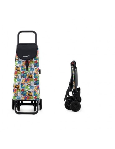 CARRO COMPRA G4P TBO ESTAMPADO 55L. PLEGABLE