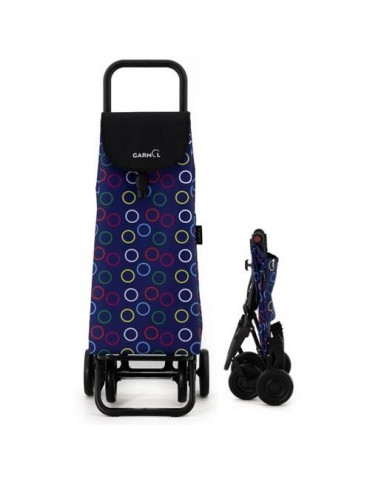 CARRO COMPRA G4P POP ESTAMPADO 55L. PLEGABLE