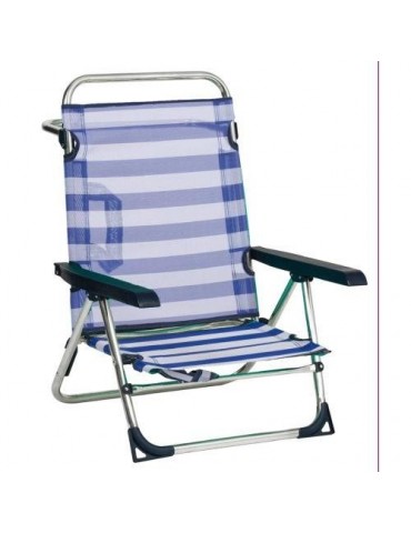 SILLA PLAYA FIBRELINE CON ASA  ALUMINIO 606ALF-56