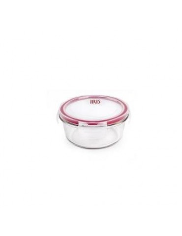 CONTENEDOR REDONDO VIDRIO 570 ML. 8608-V