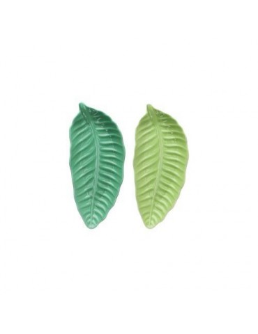 PLATO HOJAS VERDES SURTIDOS TOG188