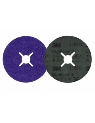DISCO FIBRA CUBITRON 3 1187C 80+ 125X22MM 3M