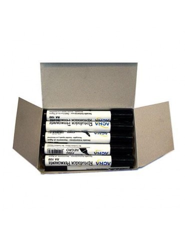 ROTULADOR PERMANENTE FINO (CAJA DE 10) ROJO 45232