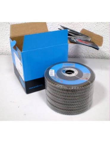 DISCO LAMINAS ACERO/INOX 125X22.2 27A GR ZA60-Q-B