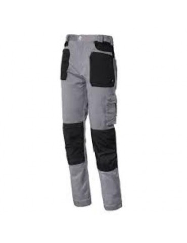 PANTALON STRETCH EN CAJA GRIS/NEGRO 3XL  8730B