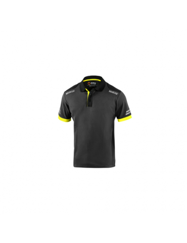 POLO TOLEDO M/CORTA GRIS AMARILLO T-XL