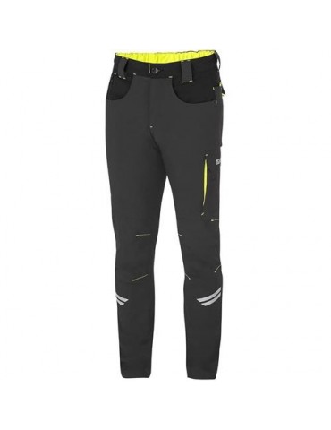 PANTALON KANSAS LIGHT TECH GRIS/AMARILLO T-XS