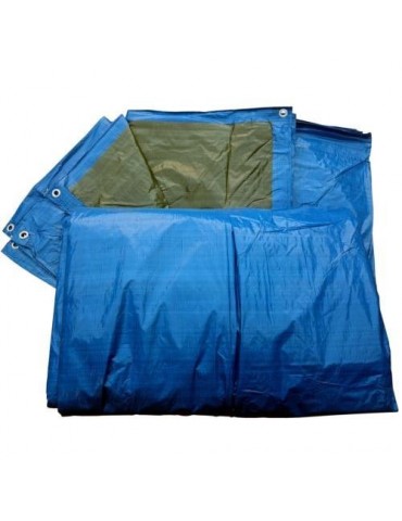 TOLDO POLIETILENO REFORZADO 5X8 METROS 90 GRAMOS