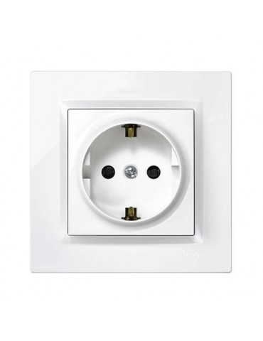 ENCHUFE SCHUKO BLANCO. SERIE 10 F1090443030