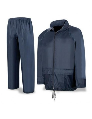 TRAJE AGUA INGENIERO POLIESTER/PVC AZUL T.M
