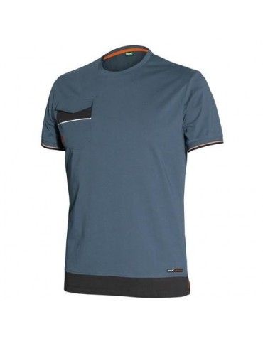 CAMISETA BOOM AZUL 100% ALGODON T. S 8810B-040-S